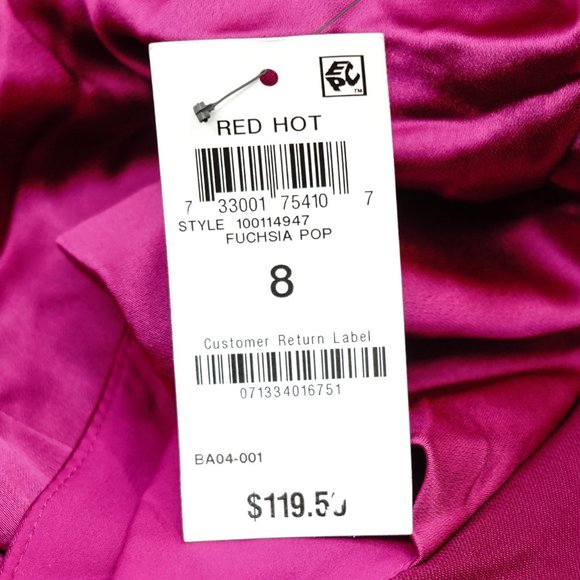 I.N.C Draped Neck Wide Leg Jumpsuit, 8 - Picture 4 of 5